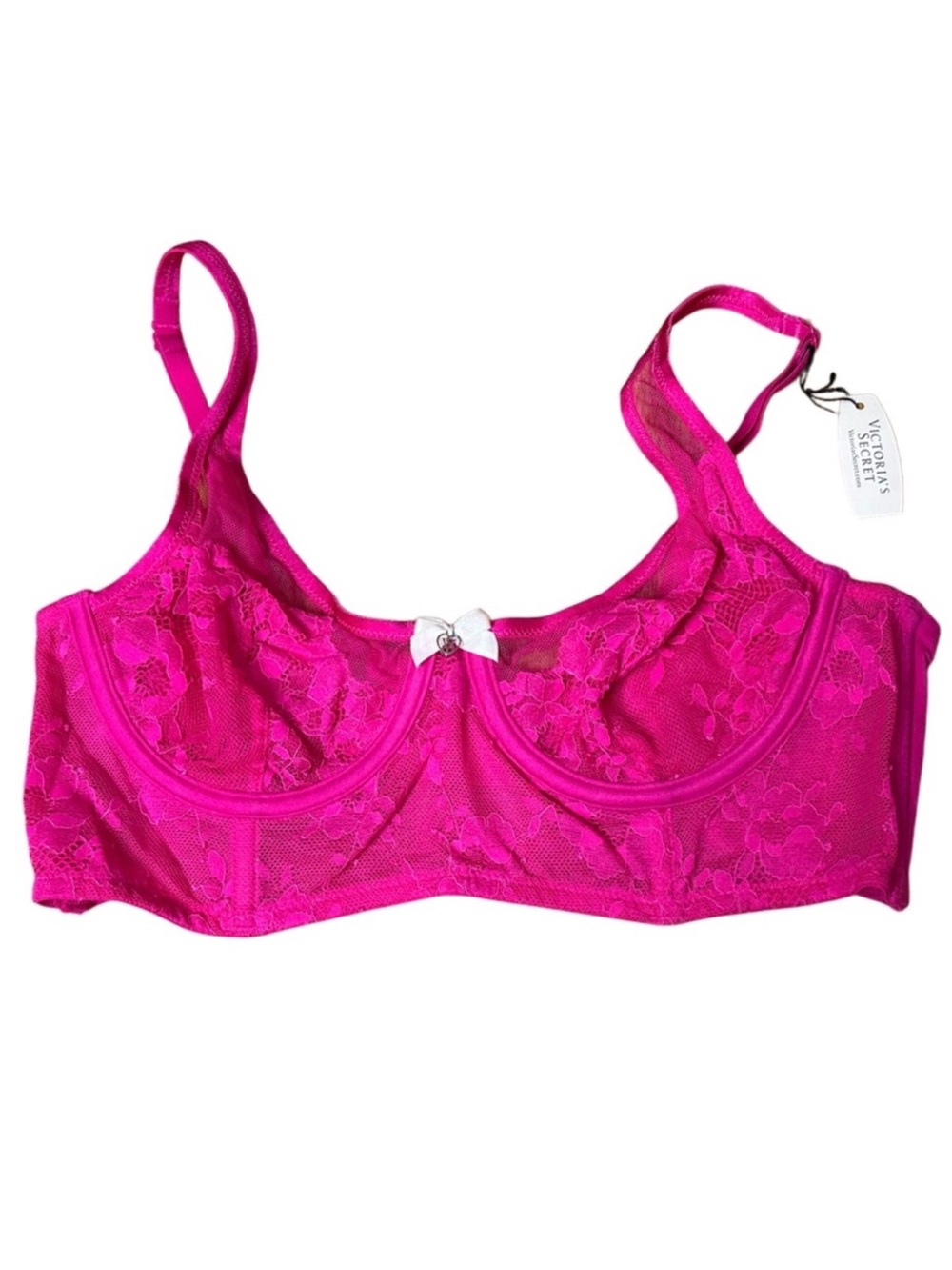 Victoria's Secret Body By Victoria Lace Unlined Demi Bra NWT
